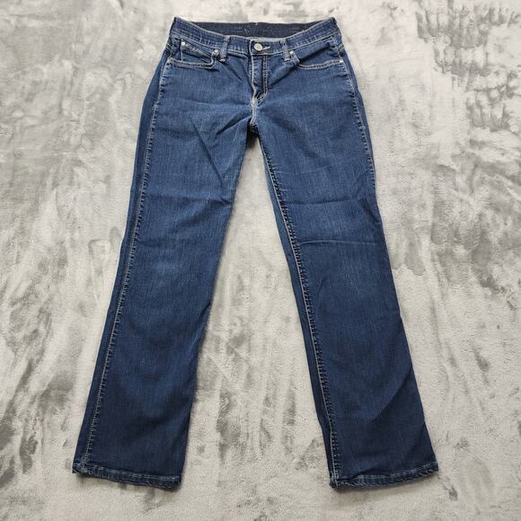 Wrangler Denim - Wrangler Jeans Womens 9/10 X 30 Blue Ultimate Riding Q-Baby Mid-Rise Bootcut
